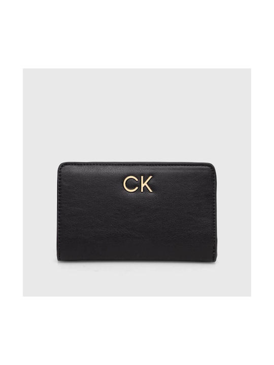 Calvin Klein Re-lock Γυναικείο Πορτοφόλι Μαύρο