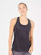 Squatwolf Women's Athletic Blouse Sleeveless Black