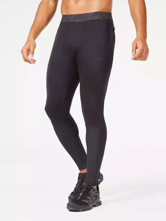 Squatwolf Men's Sports Long Leggings Black