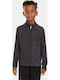 Athletic Kids Cardigan Fleece Grey.