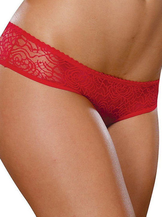 Dreamgirl Women's Briefs Red