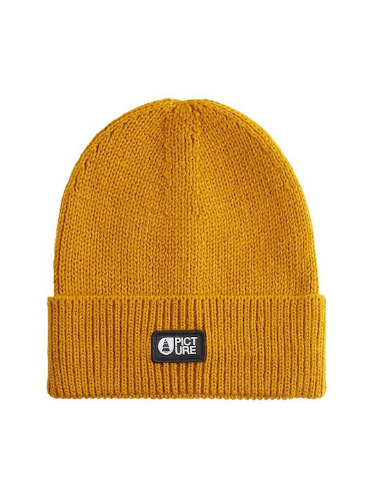 Picture Organic Clothing Beanie Unisex Σκούφος Πλεκτός σε Πορτοκαλί χρώμα