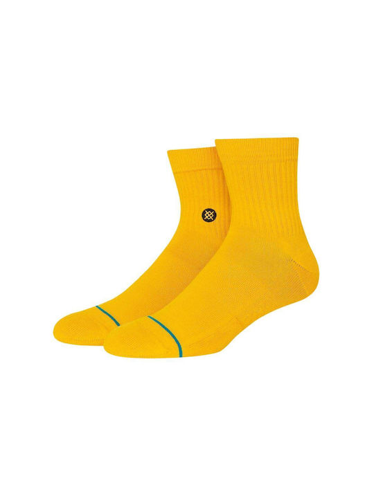 Stance Icon Athletic Socks Yellow 1 Pair