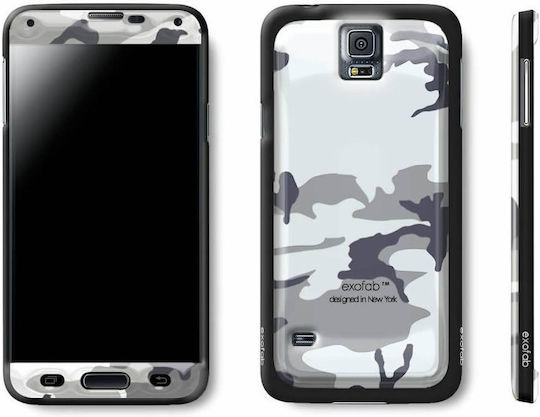 Exofab Umschlag Rückseite Schwarz (Galaxy S5)
