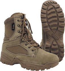 MFH Militärische Stiefel Braun