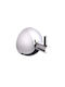 Kapitan Single Wall-Mounted Bathroom Hook ​4.5x4.5cm Inox Silver