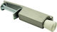 Magnetic Aluminum Door Stopper Silver