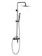 Imex Adjustable Shower Column with Mixer White