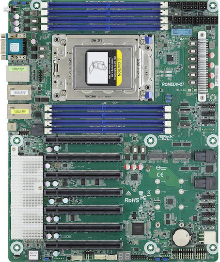 ASRock ROMED8-2T SoC Motherboard ATX με AMD SP3 Socket