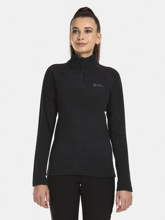 Kilpi Women's Athletic Fleece Blouse Long Sleeve Black