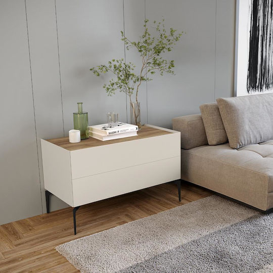 Spike Mini Standuri TV Montat Pe Perete Bej 90x47x37 Cm Spike Mini Standuri TV Montat Pe Perete Bej 90x47x37 Cm