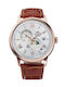 Orient Bambino Watch Automatic with Brown Leather Strap