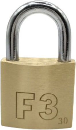 Bronze Padlock Brass with Key 30mm 1pcs