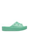 Classic Women's Platform Slides Green