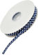 Cosmofan Satin,σατεν Band Monochrom Blau 22.5me...