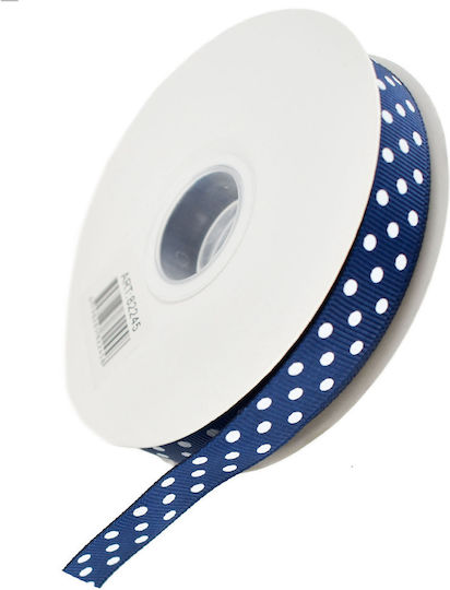 Cosmofan Satin,σατεν Band Monochrom Blau 22.5meters mit Breite 15mm