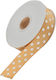 Cosmofan Satin,σατεν Band Monochrom Gold 22.5me...