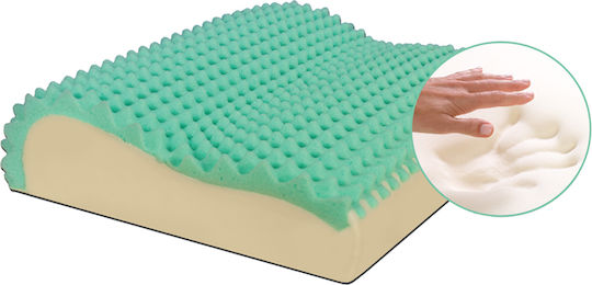 Amve Aloe Vera Μαξιλάρι Ύπνου Memory Foam Ανατομικό