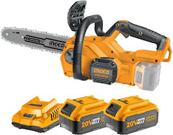 Ingco Battery Chainsaw 20V 2x4Ah