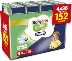 Babylino Cotton Soft Pants No. 4 για 7-13kg 152τμχ Babylino Cotton Soft Pants No. 4 για 7-13kg 152τμχ