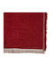 HomeMarkt Dreamtopia Three-Seater Sofa Throw Chenille 170x295cm Burgundy