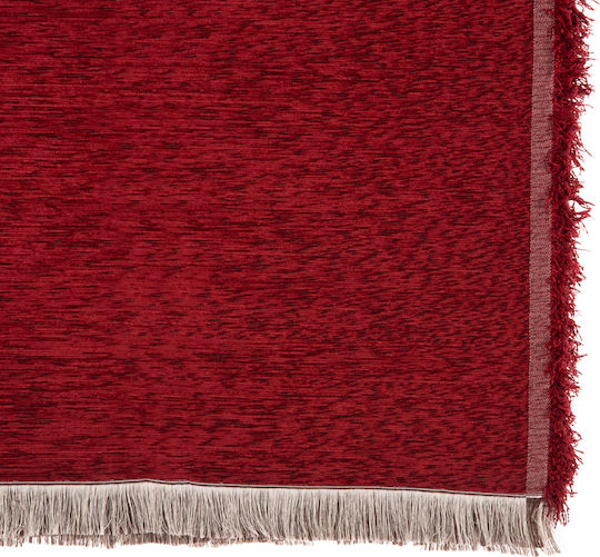 HomeMarkt Dreamtopia Three-Seater Sofa Throw Chenille 170x295cm Burgundy