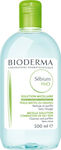 Bioderma Micellar Water Ντεμακιγιάζ Sebium Η2Ο για Λιπαρές Επιδερμίδες 500ml