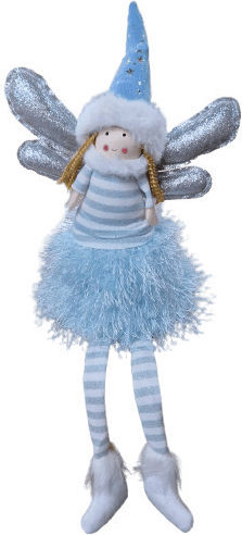 Beleuchtet Weihnachtliche Figur Fee Blau 3Stück