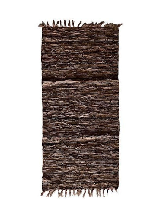 Sidi Home Plast Χαλί Τζακιού Δερμάτινο 50x80cm Καφέ Sidi Home Plast Χαλί Τζακιού Δερμάτινο 50x80cm Καφέ