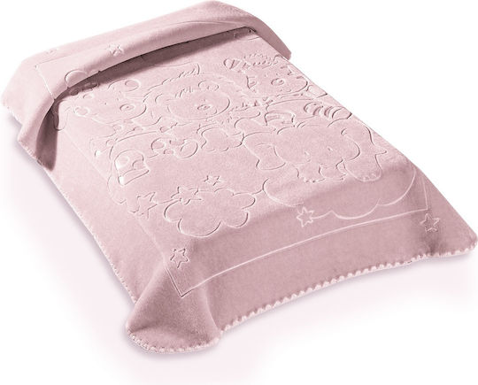 Adam Home Pătură Spania Pepinieră Swaddling pături Ster Roz Pink 80x110cm