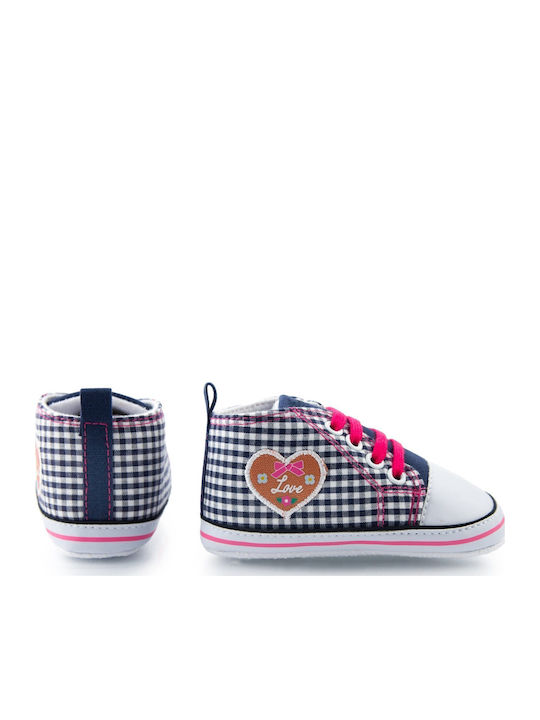Playshoes Baby Sneakers Navy Blue