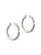 Earrings Hoops made of Silver