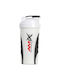 Amix Shaker Πρωτεΐνης 700ml Πλαστικό Λευκό