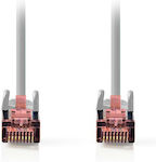 Nedis S/FTP Cat.6 Καλώδιο Δικτύου Ethernet 2m Γκρι