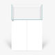 Waterbox Aquariums Fish Aquarium Capacity 186lt with 90x50x45cm