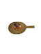 Nakaro Wood Wooden Salad Bowl Brown 33x19x4cm