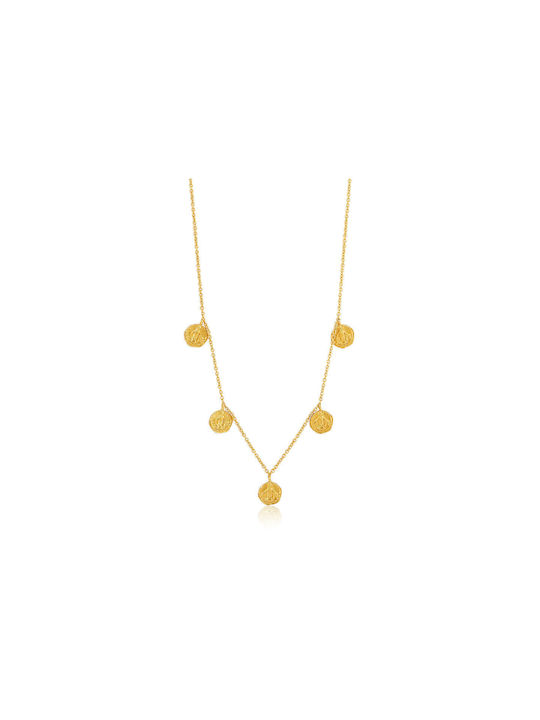 Ania Haie Necklace Gold Plated