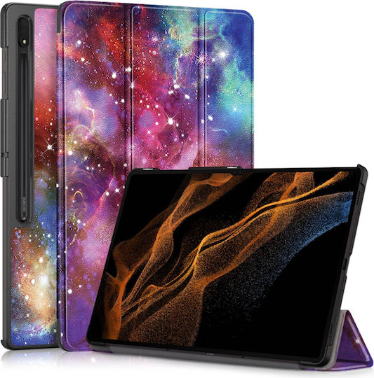 Techsuit Foldpro Flip Cover Πολύχρωμη (Samsung Galaxy Tab S8 Ultra / S9 Ultra)