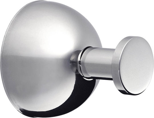 Kapitan Кука За Банята Едно С Винтове 4.5x4.5см Inox Сребрист