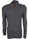 Men's Knitted Cardigan Gray
