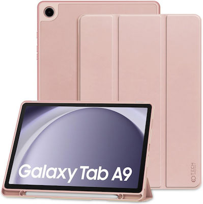 Tech-Protect Sc Flip Cover Silicon Roz (Galaxy Tab A9 8.7)