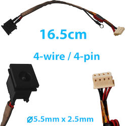 Power Plug with Cable for Toshiba Toshiba Satellite A300, P500, U300, U400, U500 / Portege M800 / Tecra M8