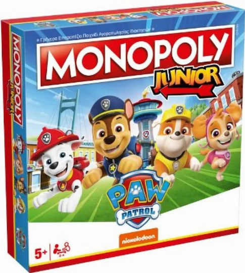 Επιτραπέζιο Παιχνίδι Paw Patrol (Ελληνική Έκδοση) για 2-4 Παίκτες 5+ Ετών Winning Moves