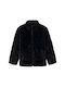 Name It Kids Fur Coat Black