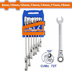 Wadfow German Polygon Set with Size from 10mm to 19mm 7pcs