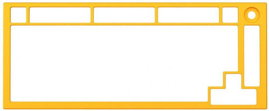 Glorious 130052 Gmmk Pro Top Frame - Golden Yellow