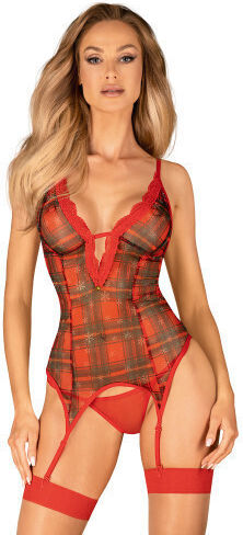 Corset Sexy Κορσές Κόκκινος