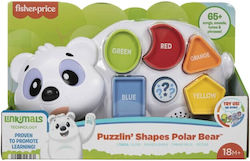 Fisher Price Formsortierspielzeug Interactive Polar Bear Linkimals mit Musik für 18++ Monate