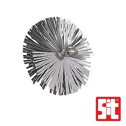 Sit Metallisch Kaminreinigungsbürste mit Durchmesser 250mm