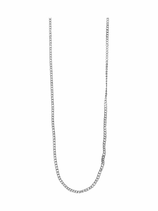 Akzent Silver Chain Neck Thin Thickness 1mm